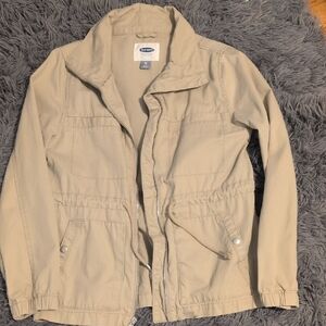Old Navy Khaki Utility Jacket